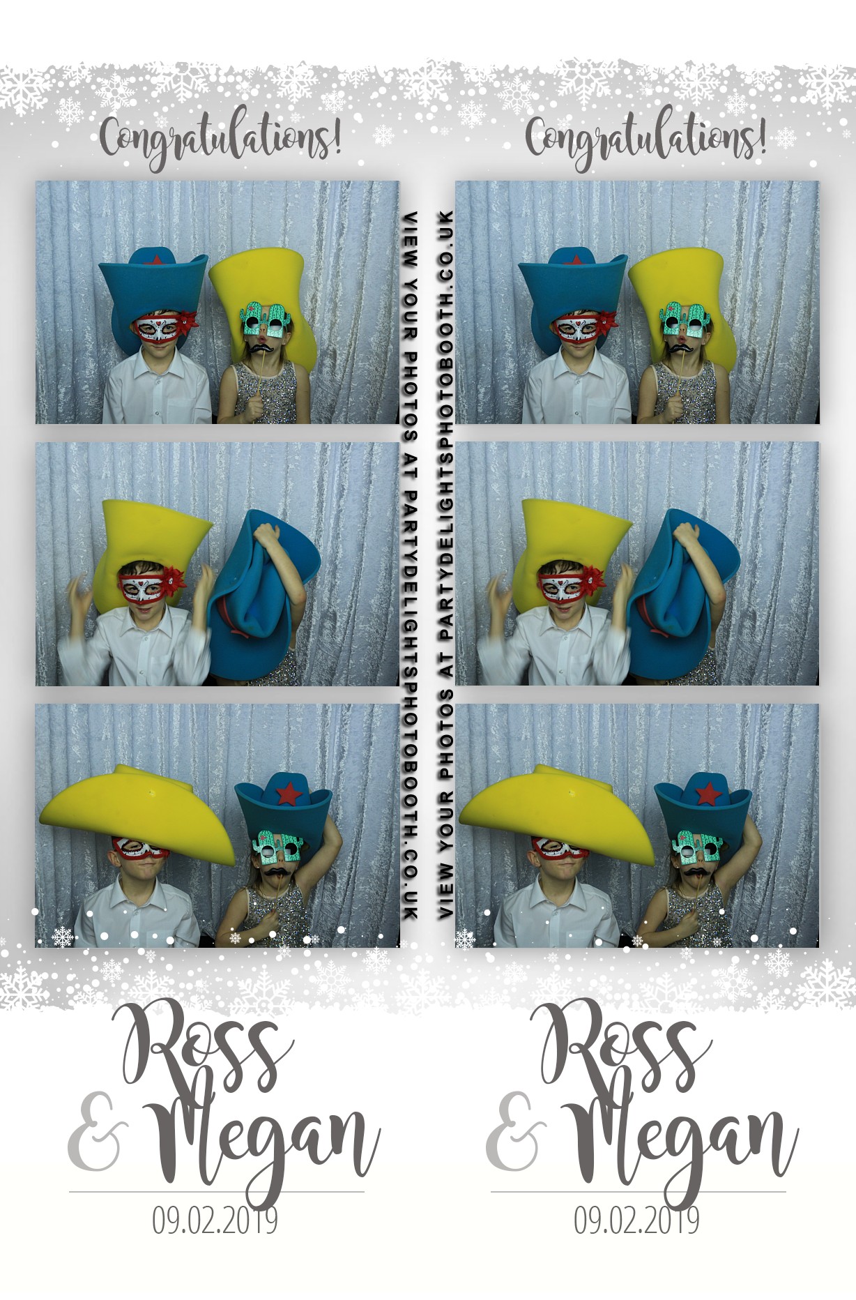 Ross and Megan’s Wedding - Prints | View more photos from the event at gallery.partydelightsphotobooth.co.uk/u/PartyDelightsPhotoBooth/Ross-and-Megan’s-Wedding-Prints